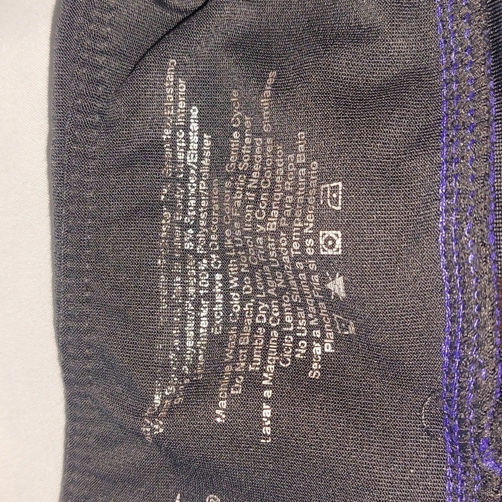 Avia Women's Purple and Black Athletic Shorts.Size Small . - Picture 3 of 8